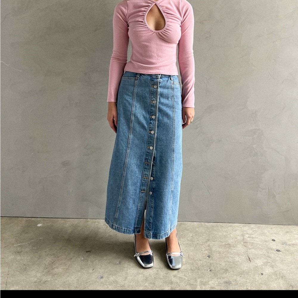Lisa Says Gah Quinn Midi Skirt